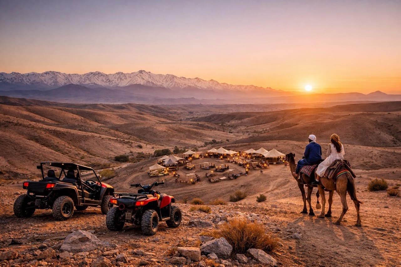 Excursion au Désert d’Agafay depuis Marrakech : L’Expérience Incontournable