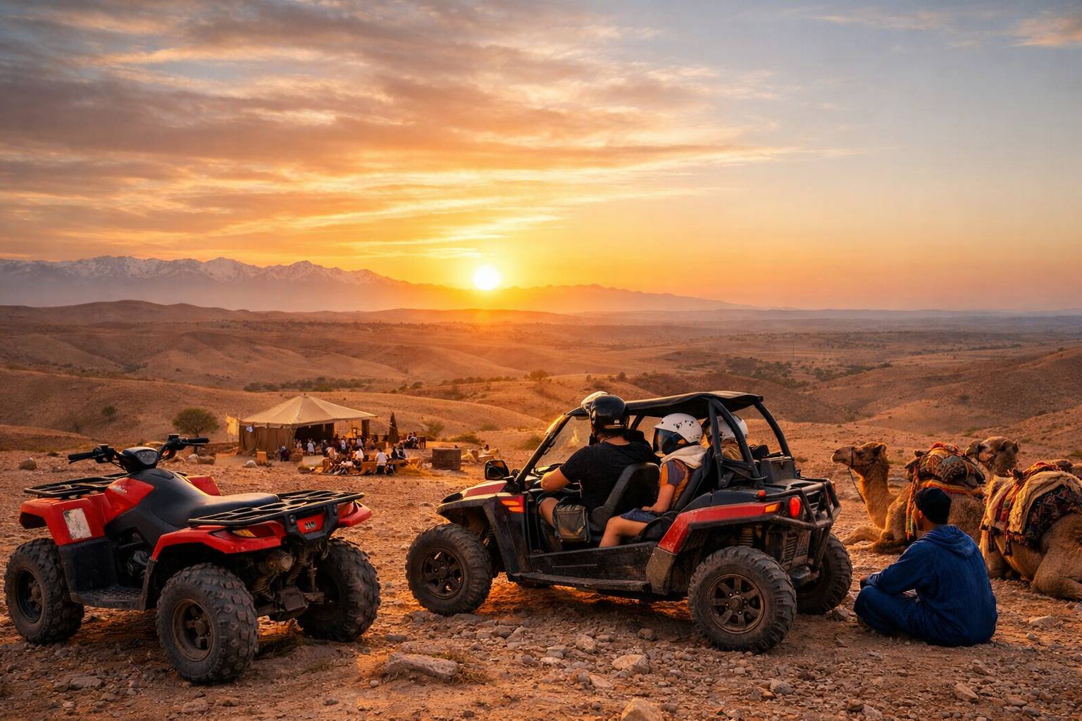 Les secrets d’une aventure réussie dans le désert d’Agafay : entre adrénaline, sérénité et découverte locale