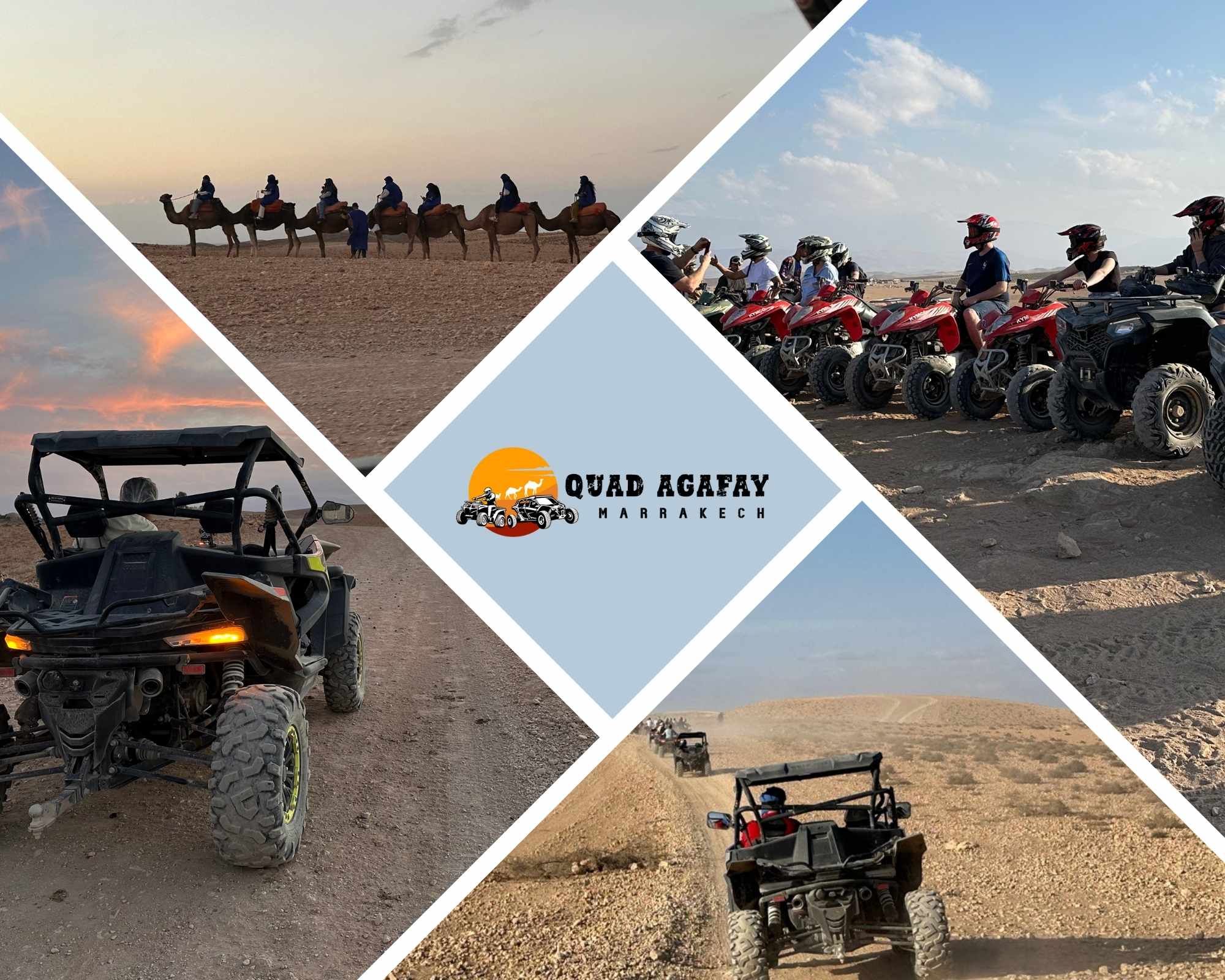 Packs quad, buggy, dromadaire & dîner-show au désert d’Agafay : Le guide complet